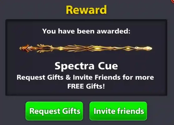 8ball pool spectra cue link